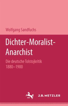 Cover Dichter - Moralist - Anarchist