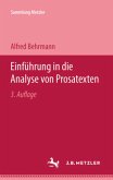 Einführung in die Analyse von Prosatexten; .