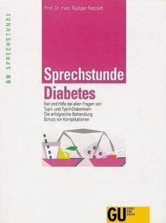 Sprechstunde Diabetes - Petzoldt, Rüdiger