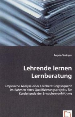 Lehrende lernen Lernberatung - Springer, Angela