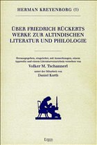 Über Friedrich Rückerts Werke zur altindischen Literatur und Philologie