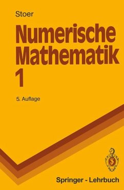 Numerische Mathematik I - Stoer, Josef