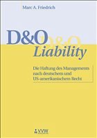 D & O Liability - Friedrich, A Marc