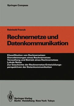 RECHNERNETZE UND DATENKOMMUNIKATION. - Franck, Reinhold