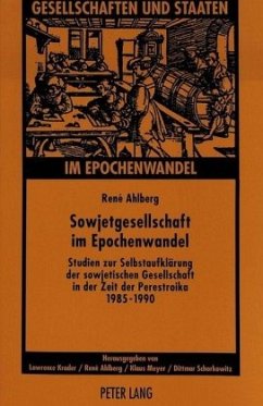 Sowjetgesellschaft im Epochenwandel - Ahlberg, Brigitte