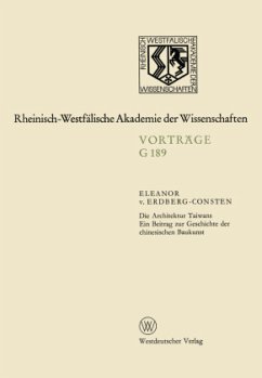 Die Architektur Taiwans - Erdberg, Eleanor von