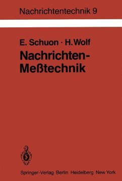 Nachrichten-Meßtechnik - Schuon, Eberhard; Wolf, Hellmuth