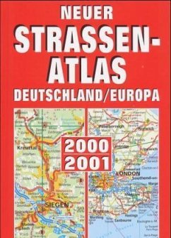 Cover Neuer Straßenatlas Deutschland / Europa 2000/2001