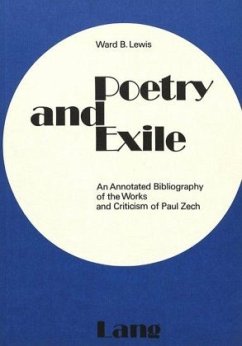 Cover Poetry and Exile