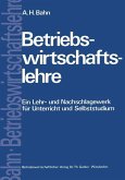 Betriebswirtschaftslehre