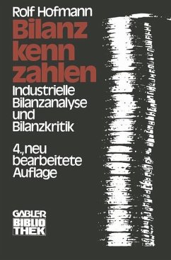 Bilanzkennzahlen - Hofmann, Rolf