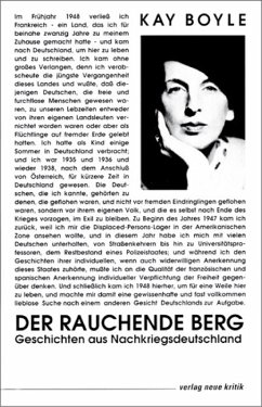 Der rauchende Berg - Boyle, Kay