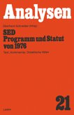 SED ¿ Programm und Statut von 1976