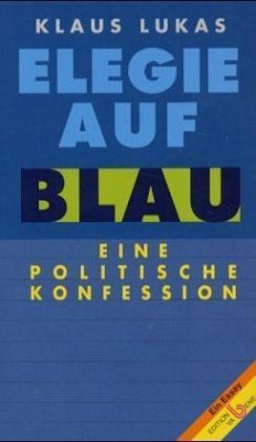 Cover Elegie auf Blau