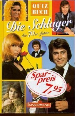 Cover Quizbuch Die Schlager der 70er Jahre