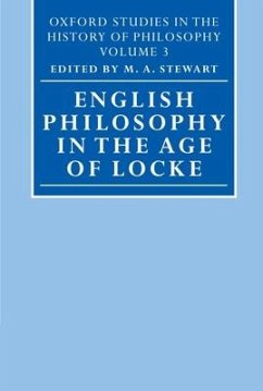 English Philosophy in the Age of Locke - Stewart, M. A. (ed.)