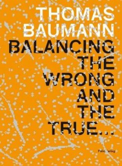 Cover Balancing the wrong and the true