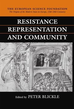 Resistance, Representation, and Community - Blickle, Peter (ed.)