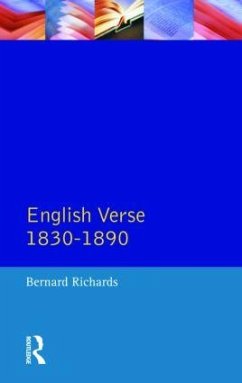 English Verse 1830 - 1890 - Richards, Bernard; Fowler, Alastair; Richards, Brian