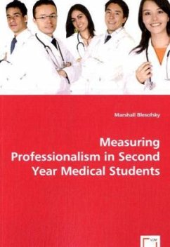 Measuring Professionalism in Second Year Medical Students - Blesofsky, Marshall
