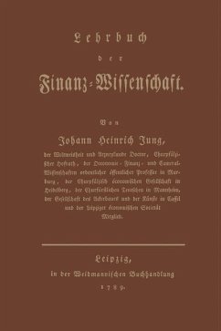 Lehrbuch der Finanz-Wissenschaft - Jung-Stilling, Johann Heinrich