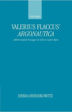 Valerius Flaccus' Argonautica - Hershkowitz, Debra