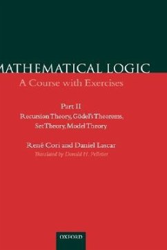 Mathematical Logic - Cori, René; Lascar, Daniel; Pelletier, Donald