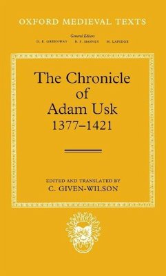 The Chronicle of Adam Usk 1377-1421 - Usk, Adam