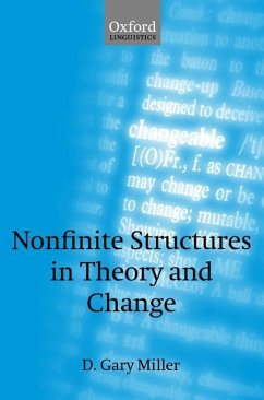 Nonfinite Structures in Theory and Change - Miller, D Gary