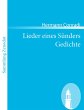 Lieder eines Sünders /Gedichte - Bild 1