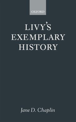 Livy's Exemplary History - Chaplin, Jane D