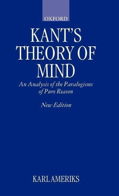 Kant's Theory of Mind - Ameriks, Karl