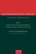 Mathematical Logic - Bild 1