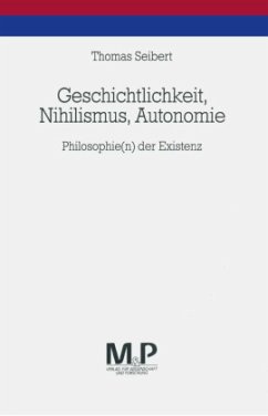 Cover Geschichtlichkeit, Nihilismus, Autonomie