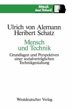 Mensch und Technik - Alemann, Ulrich von