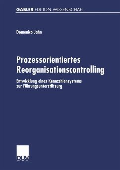 Prozessorientiertes Reorganisationscontrolling - Jahn, Domenico