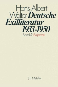 Deutsche Exilliteratur 1933-1950 - Walter, Hans-Albert