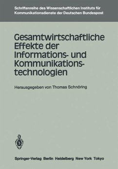 Gesamtwirtschaftliche Effekte der Informations- und Kommunikationstechnologien