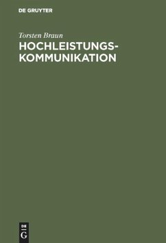 Hochleistungskommunikation - Braun, Torsten;Zitterbart, Martina