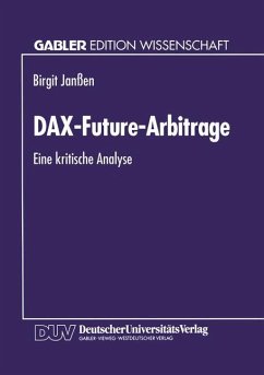 DAX-Future-Arbitrage - Janßen, Brigit