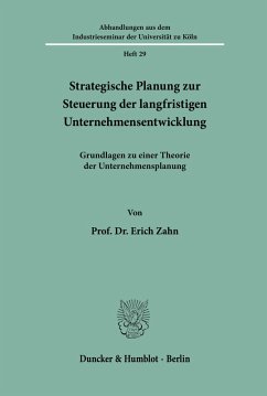 Cover Strategische Planung zur Steuerung der langfristigen Unternehmensentwicklung.