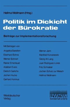 Politik im Dickicht der Bürokratie