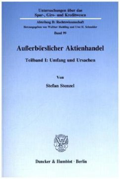 Außerbörslicher Aktienhandel. - Stenzel, Stefan