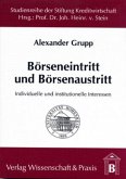 Börseneintritt und Börsenaustritt.