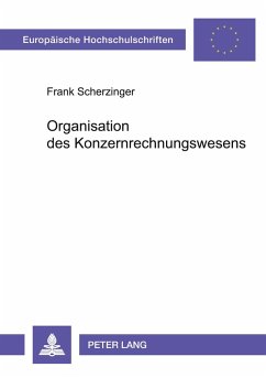 Cover Organisation des Konzernrechnungswesens