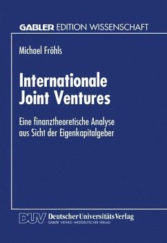 Internationale Joint Ventures - Fröhls, Michael