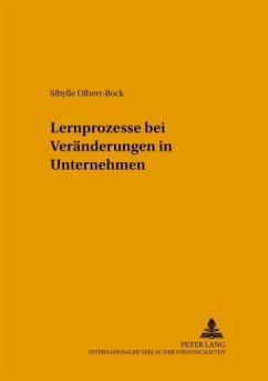 Lernprozesse bei Veränderungen in Unternehmen Cover Lernprozesse bei Veränderungen in Unternehmen