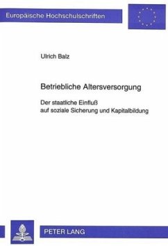 Betriebliche Altersversorgung - Balz, Ulrich