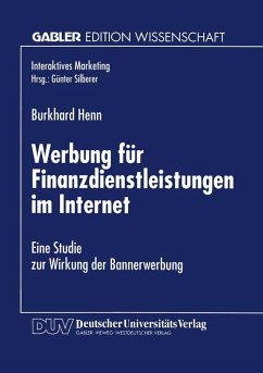 Cover Werbung für Finanzdienstleistungen im Internet