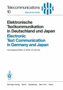 Elektronische Textkommunikation in Deutschland und Japan / Electronic Text Communication in Germany and Japan